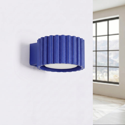 Sollux Lighting Wandlamp AURA ultramarijn Gx53 - 10x12x6cm