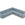 Cosmopolitan Design Symmetrische hoekbank Bali 6-zits, flueel, lichtgrijs - 256x256x75cm