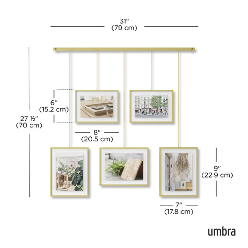 Umbra Exhibit Set met fotolijsten - vtwonen shop