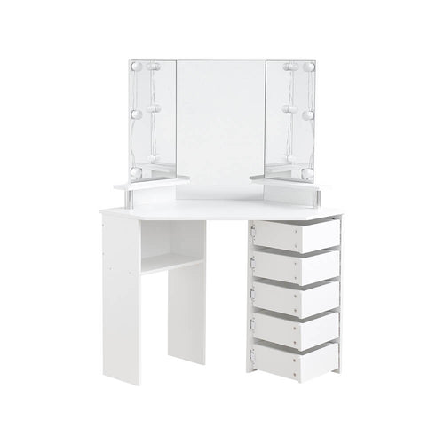 Home Deluxe kaptafel CANDICE wit