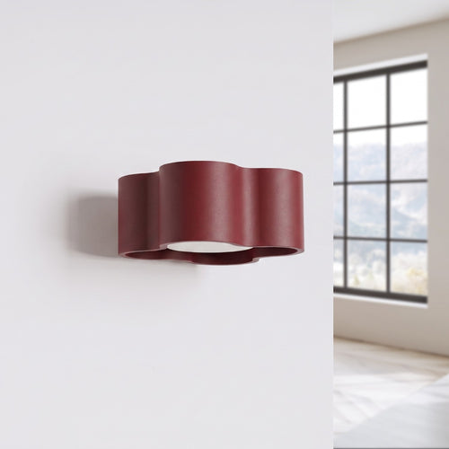 Sollux Lighting Wandlamp OVIO bordeaux Gx53 - 12x14,5x6cm