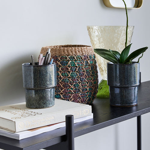 Hübsch manden Twist - abaca - ø19xh23, ø25xh25cm - vtwonen shop