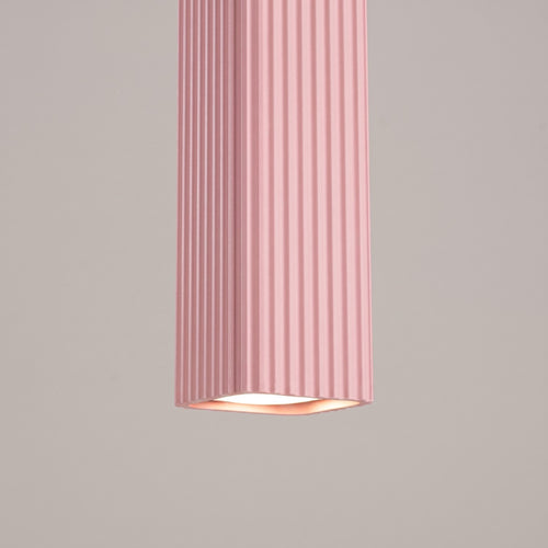 Sollux Lighting Hanglamp RAYO 3L roze - 45x6x98cm