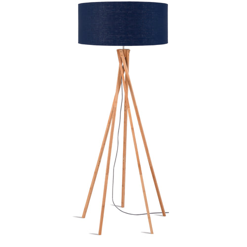 GOOD&MOJO vloerlamp Kilimanjaro - blauw - Ø60cm - vtwonen shop