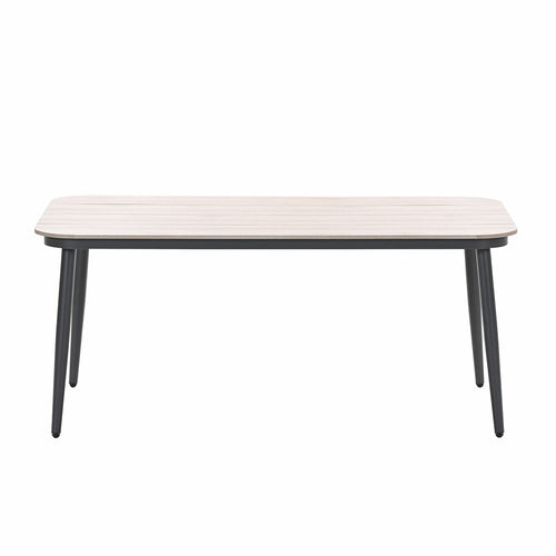 Lounge-diningtafel voor Bologna/Diamo/Teramon - 160x90 cm - zwart - vtwonen shop