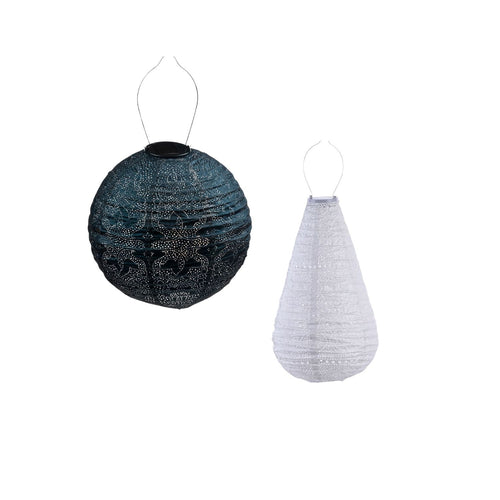 Lumiz solar lampion - iris set - 2 stuks - vtwonen shop