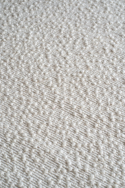 Wollen vloerkleed Nuta ivoor/wit -  Interieur05 - 290 x 200 cm