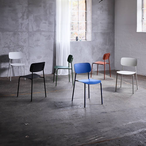 Olivine Julan Kunststof Eetkamerstoel Beige