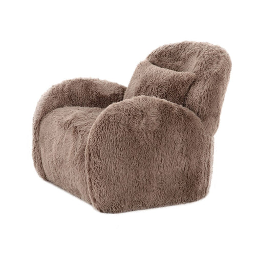 DÉJA Living Fauteuil Alta - Taupe Fluffy - Zithoogte 42cm