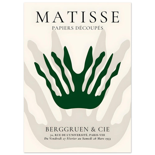 Artfulprints  Matisse – Sea crown   poster 50x70 cm - vtwonen shop