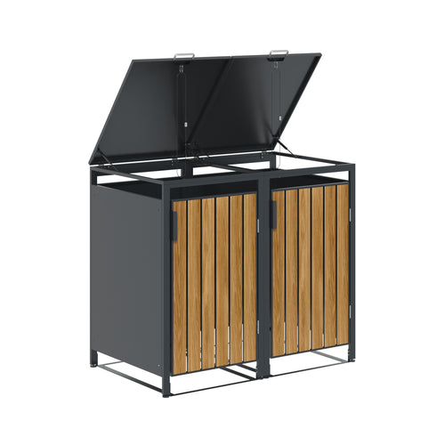 Garden Impressions containerbox BinPort dubbel - light teaklook