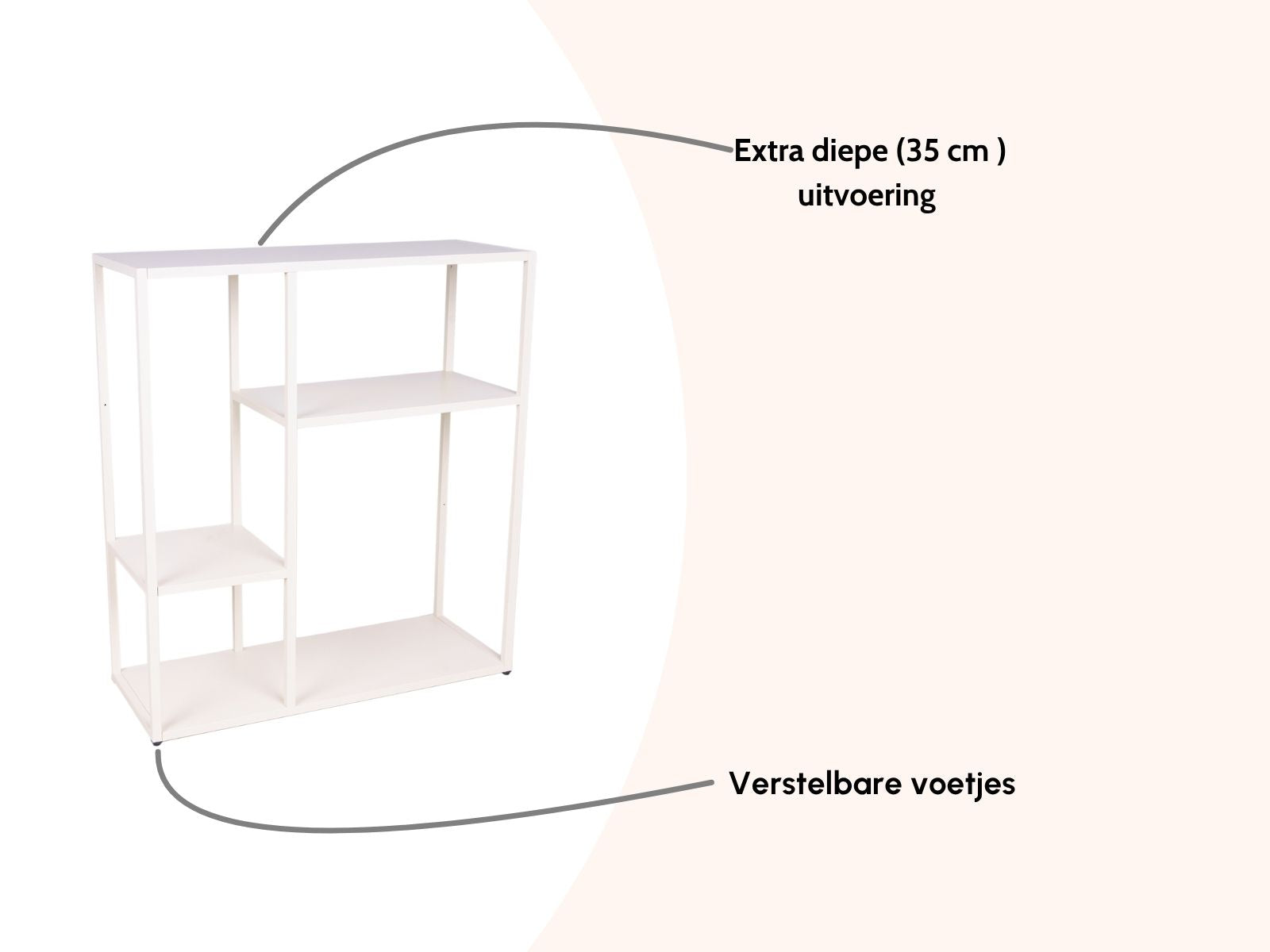 Vicco meuble de rangement de salle de bain Fynn, Sonoma, 2 parties