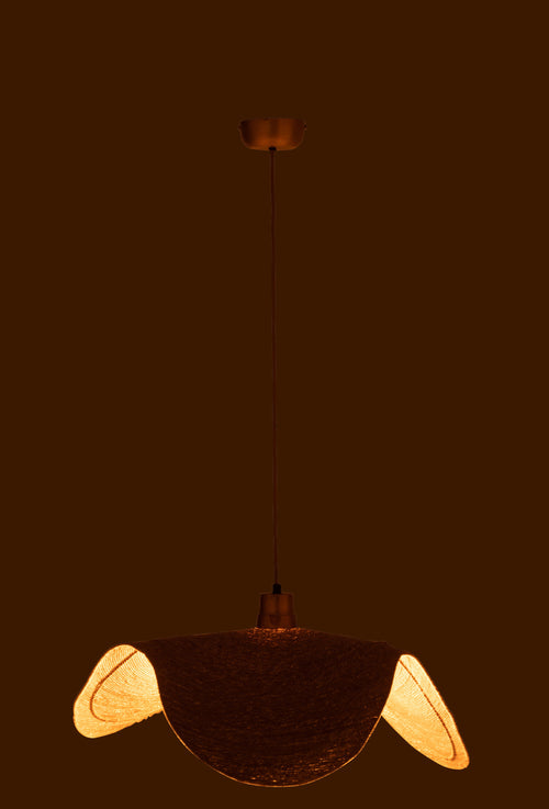 J-Line hanglamp Moon - jute - naturel - medium