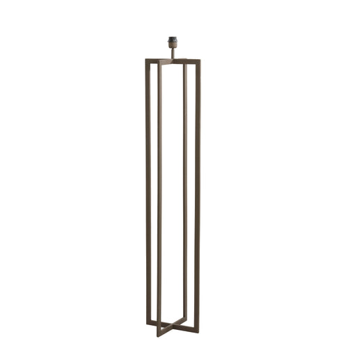Light & Living vloerlamp Mace - bruin - 30x30x140cm