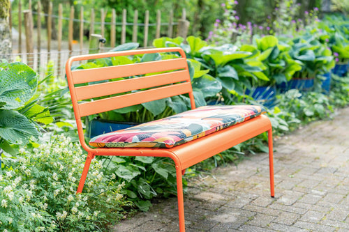 MaximaVida metalen tuinbank Max 120 cm oranje - vtwonen shop