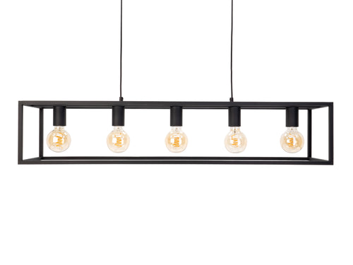 EGLO hanglamp Eldrick - e27 - 100 cm - zwart - vtwonen shop
