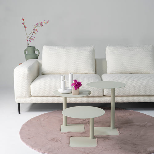 Spinder Design bijzettafel Sunny 50 - Greystone - Ø 40 - vtwonen shop