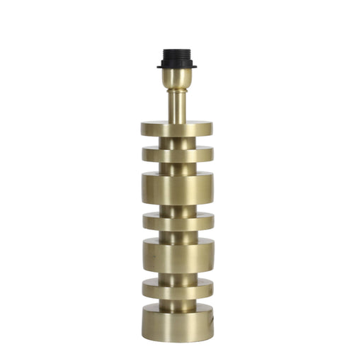 Light & Living lampvoet  - goud - 10.5x10.5x36 cm