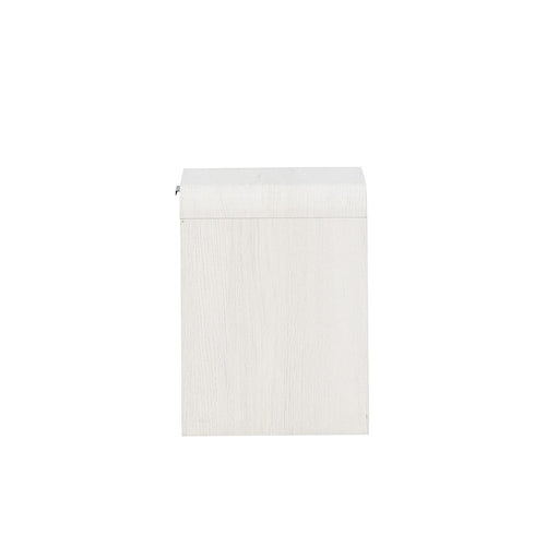 Nest living Carst houten nachtkastje whitewash - 40 x 30 cm - vtwonen shop