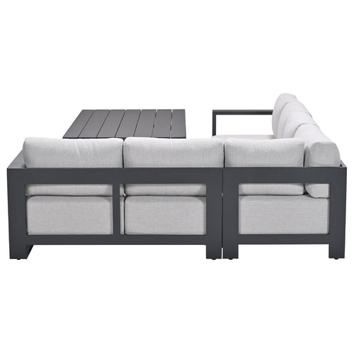 Garden Impressions lounge dining set Malakka valley sand - 5-delig