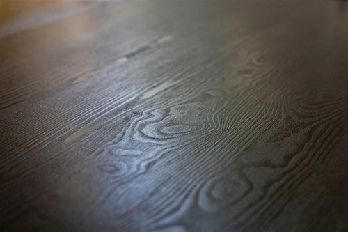 MaximaVida rechthoekige salontafel Chicago XL zwart 120 cm - pinewood fineer - vtwonen shop