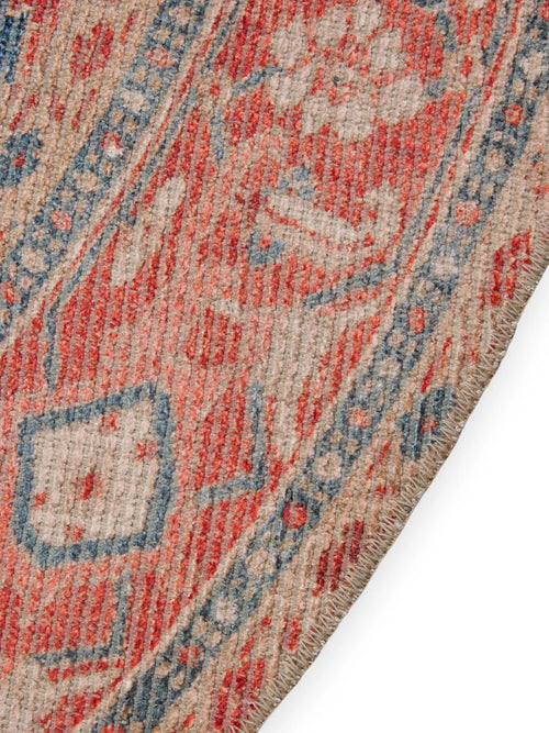 benuta vloerkleed Lorenzo - rood - ø 240 cm