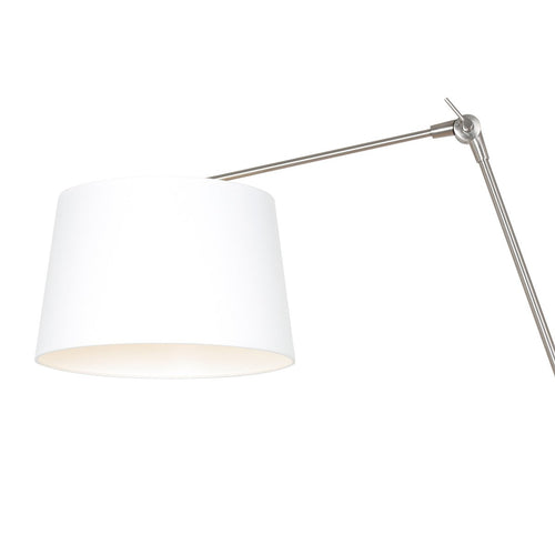 Steinhauer wandlamp prestige - 1 lichts - 90x 50 cm - mat chroom wit - vtwonen shop