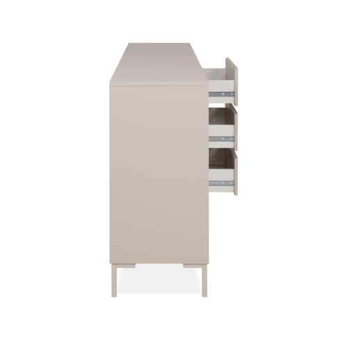 Calicosy - Buffetkast NERIO - beige taal 170x40x87 cm