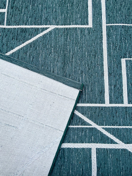 AFK Living vloerkleed Tempo - voor binnen en buiten - groen - 160 x 230 cm - vtwonen shop