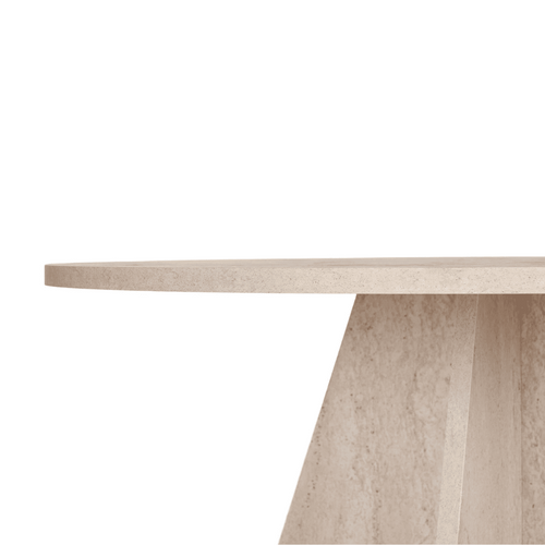 Calicosy - ARIA-tabel - B120 cm - Licht hout 120 cmx120 cmx75 cm cm