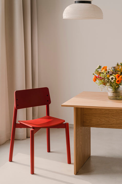 noo.ma WEM Stoel - Marron Red