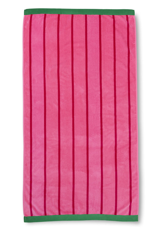 KAAT Amsterdam Strandlaken Summer Sweet - 100 x 180 cm - Roze