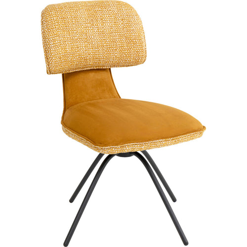 Kare Design Draaistoel Helli oker