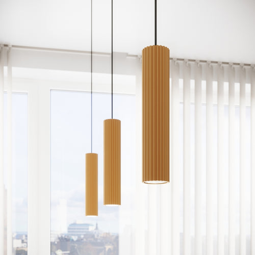 Sollux Lighting Tafellamp KARBON goud - 14,5x19,5x43cm