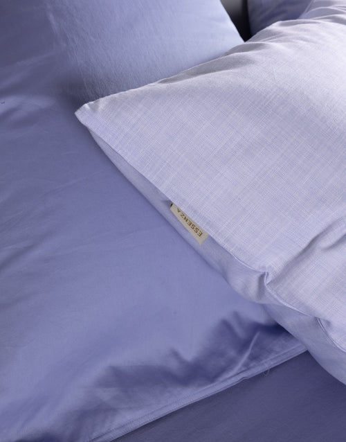 Essenza Jule dekbedovertrek - Lits-Jumeaux - 240x200/220 cm - Lavender blue