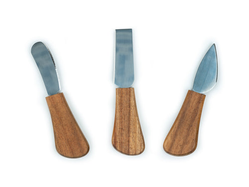 Leopold Vienna - Kaasplank Oviedo met 3 mesjes - Acacia - vtwonen shop