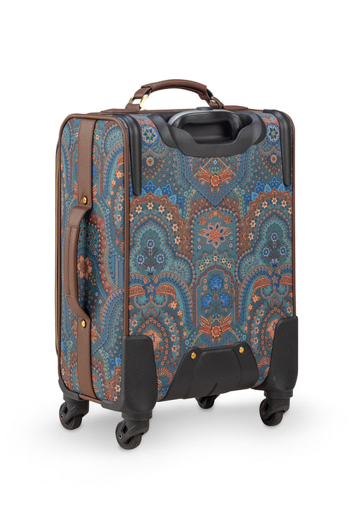 Pip Studio - Tosca Trolley Dames - Jabali - Blauw - 35x22x47cm - vtwonen shop