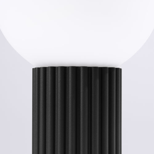 Sollux Lighting Tafellamp HALO zwart - 12x12x19cm