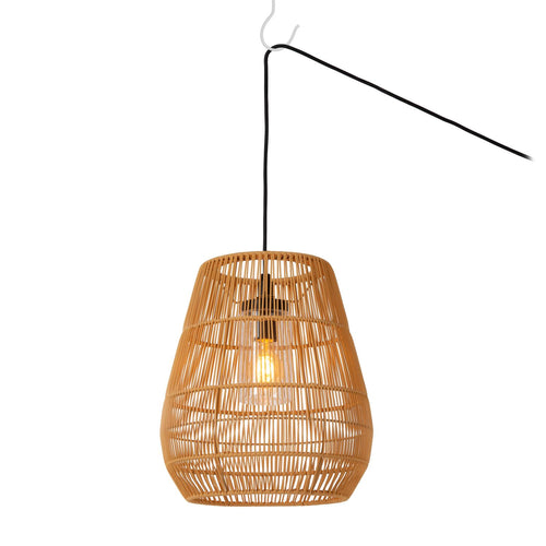 Lucide hanglamp NERIDA - 1xE27 - Naturel - vtwonen shop