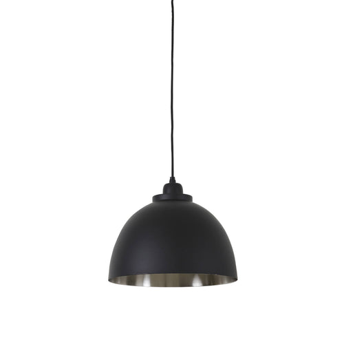 Light & Living hanglamp  - zwart - 30x30x26 cm
