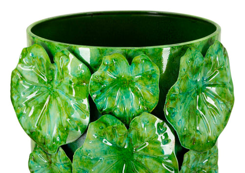 Mauro Ferretti vaas - 18x17,5x46 cm - groen
