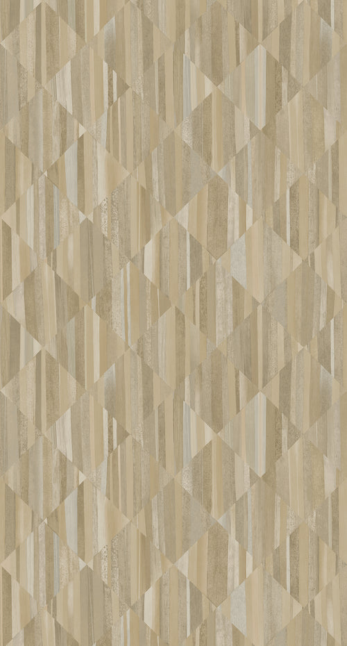 Origin Wallcoverings fotobehang 3D-houtmotief beige - 1,5 x 2,79 m - 357296 - vtwonen shop