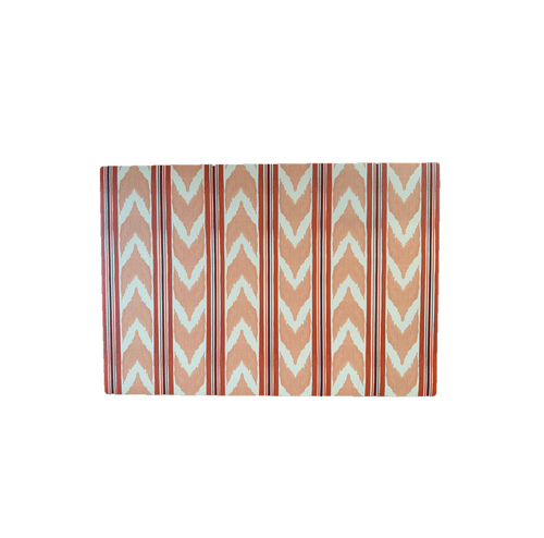 Catchii Placemat Edgy Ikat perzik roze