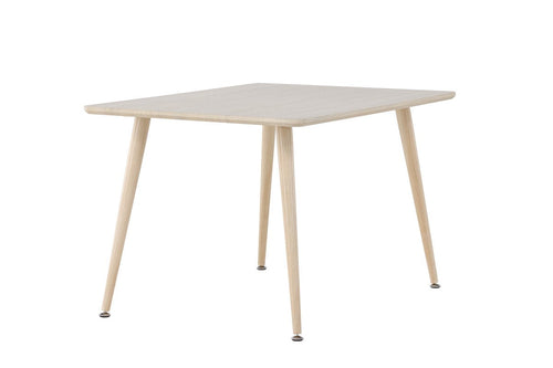 Rebellenclub Kindertafel Skive - 80 x 60 cm - Wit Gelakt