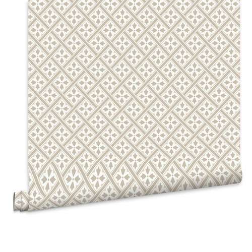 Laura Ashley Vliesbehang - Mr Jones Dove Grey