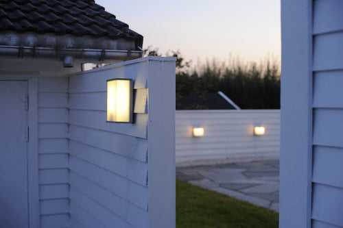 Elstead Torsten - 2 lichte grote wandlamp - donkergrijze afwerking, E27