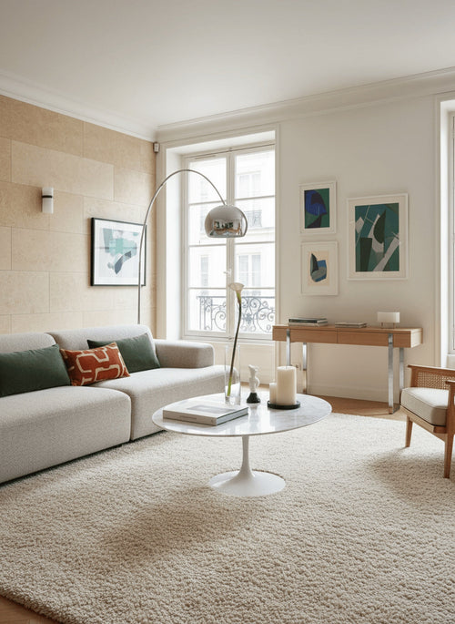 AFK Living vloerkleed Plush - Zacht comfort voor elke dag en OEKO-TEX® Standard 100 gecertificeerd. - beige - 160x230 cm