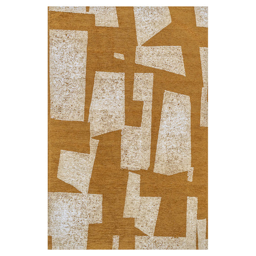 Lola&Moi vloerkleed Skip - geel - 80x150cm