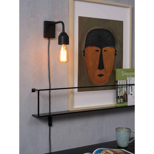 it's about RoMi wandlamp Madrid - zwart - 20x7x15cm - vtwonen shop