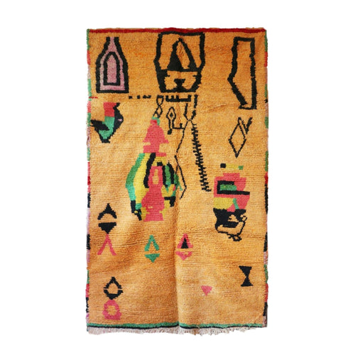 AFK Living vloerkleed Berber - handgemaakt - Wol - 168 x 280 cm - vtwonen shop